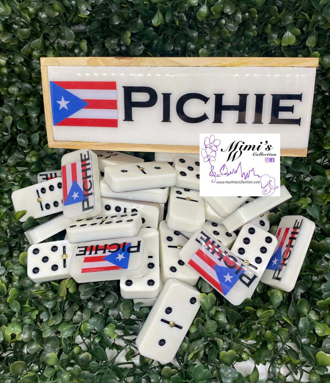 Puerto Rico Inspired Dominoes