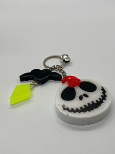 Jack-Beetlejuice-Stitch Keychain