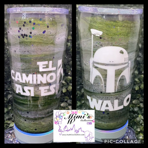 Alcohol Ink Designs Party Insulated Tumbler