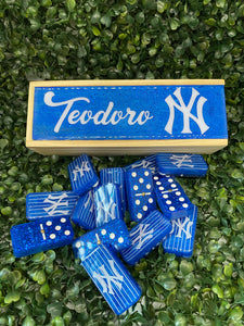 Blue Yankees Dominoes