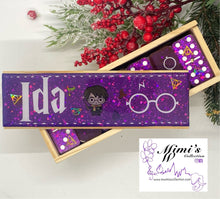 Load image into Gallery viewer, Purple Harry Potter Inspired Dominoes
