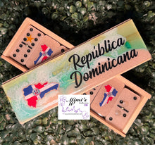 Cargar imagen en el visor de la galería, Dominican Repúblic Inspired Dominoes
