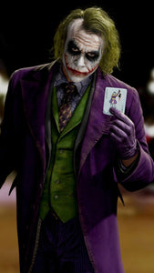 Joker Inspired Black Dominoes